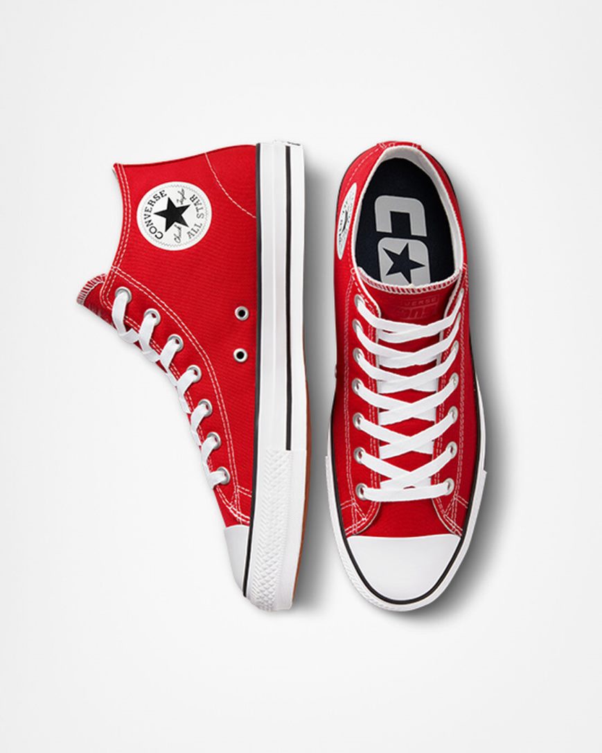 Skate Topanky Converse CONS Chuck Taylor All Star Pro Panske Červené Biele Čierne | SK RBKHF4